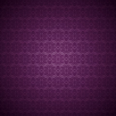 vintage Gothic background in dark purple, magenta, amaranthine with classic floral Baroque pattern, Rococo with darkened edges, vector Eps 10