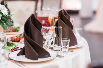 Beautiful Table Set For Wedding