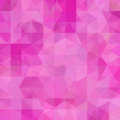 Abstract geometric style pink background. Pink business background Vector illustration