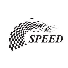 Race flag icon design