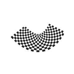 Race flag icon design