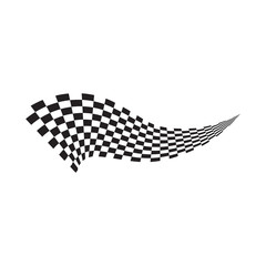 Race flag icon design
