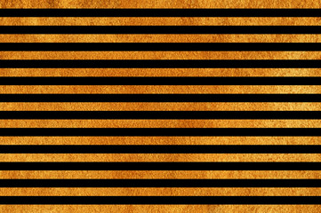 Golden painted striped background.