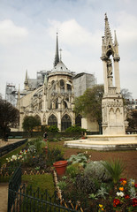Famous Paris church Notre-Dame - 270051512