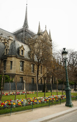 Famous Paris church Notre-Dame - 270052155