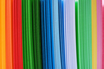 Colored paper pages,abstract background