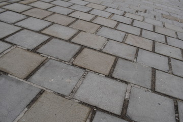 Detail of a walkable and driveway to be used as a background