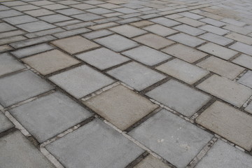 Detail of a walkable and driveway to be used as a background