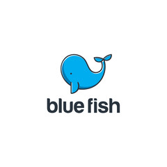fish logo emblem label seafood vector icon