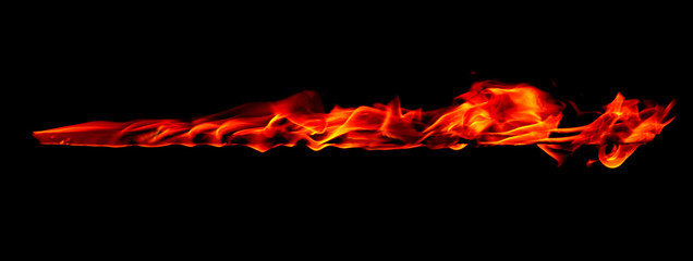 on fire flame