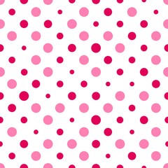 Seamless polka dots