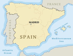 Madrid map location