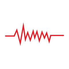 Sound waves vector illustration