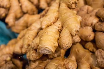 Several units of ginger