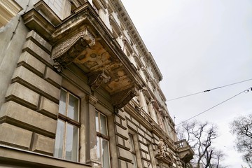 Alte Fassade in Prag