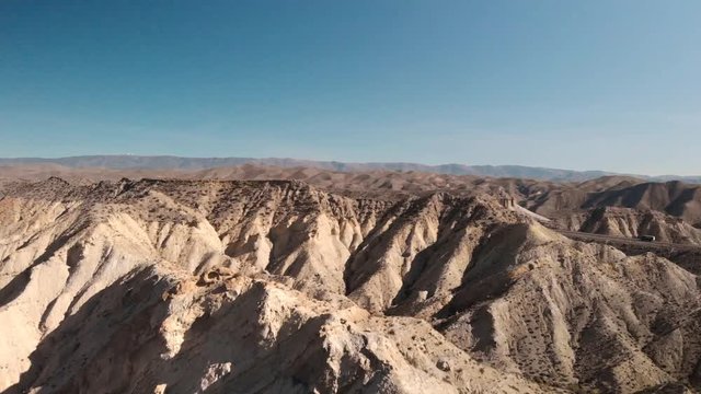 DESIERTO DE TABERNAS EN ALMERIA . ANDALUCIA 