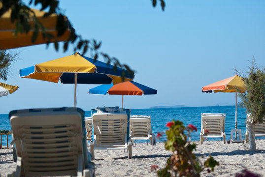 Strandbild, Griechenland