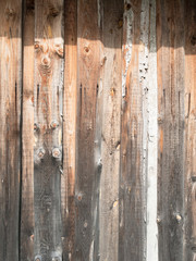 Beautiful Natural background Pattern of a wall of wooden boards. Wooden board Wall.