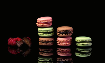 Macarons Biscuit food dessert sweet Cake Keks