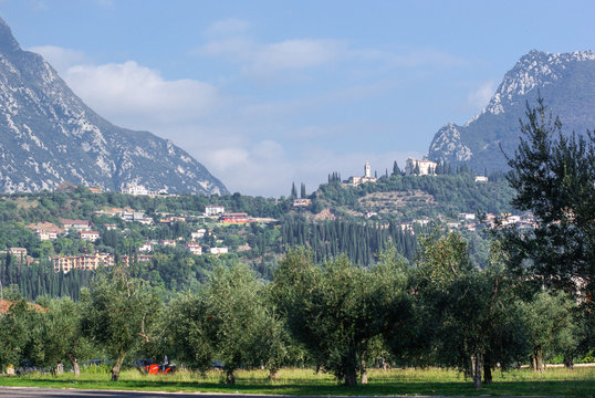 Gardasee Landschaft, Toscolano Maderno