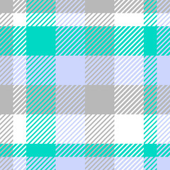 Plaid or tartan vector is background or texture in many color