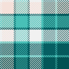 Plaid or tartan vector is background or texture in many color