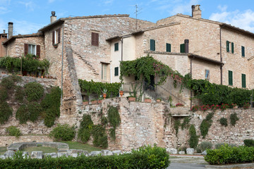 old town of Spello, Umbria, Italy