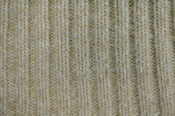 A mixture of hand-knitted materials on the spokes, various patterns and decorations.