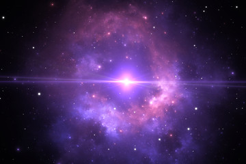 Supernova. Gravitational collapse, spectacular stellar explosion