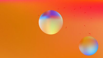 Colorful abstract space background picture blur.