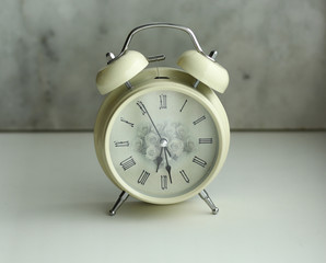 vintage alarm clock