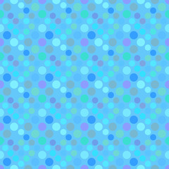 Abstract circle pattern background - light blue vector graphic design