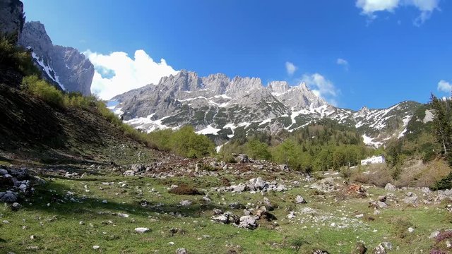 timelapse of the wilder kaiser