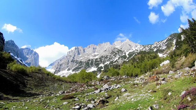 timelapse of wilder kaiser