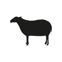 Sheep icon. Vector illustration