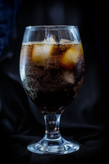 Cocktail with ice