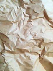 photophone beige crumpled Kraft paper