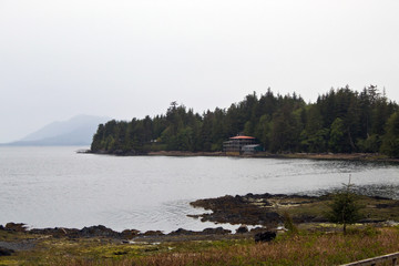 Fototapeta premium A view of ketchikan