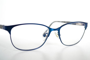 glasses isolated on white background