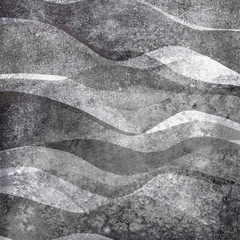 Fototapety  Akwarela przezroczysta fala monochromatyczne czarne kolorowe tło. Akwarela ręcznie malowana ilustracja fal