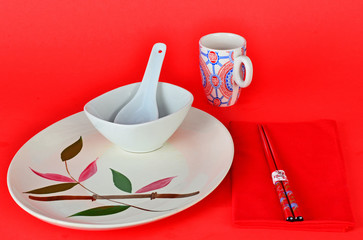 Chinese Restaurant Place Setting