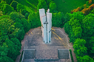 Pomnik Czynu Rewolucyjnego w Łodzi © Tomasz Warszewski