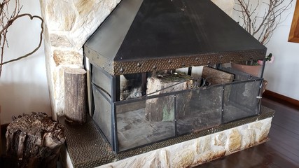 lareira para inverno