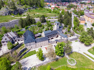 Orthodox Monastery of the Nativity of the Blessed Virgin Mary in Cetinje, Montenegro.