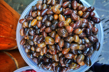 Delicious View of Vegetable Olive Food