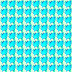 Blue abstract design