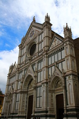 Fototapeta na wymiar Franziskanerkirche Santa Croce Florenz