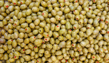 Delicious View of Vegetable Olive Food