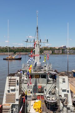 HMCS Glace Bay - Canadian Ship At Fleet Week In New York City