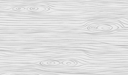 White wooden cutting, chopping board, table or floor surface. Wood texture. Vector illustration